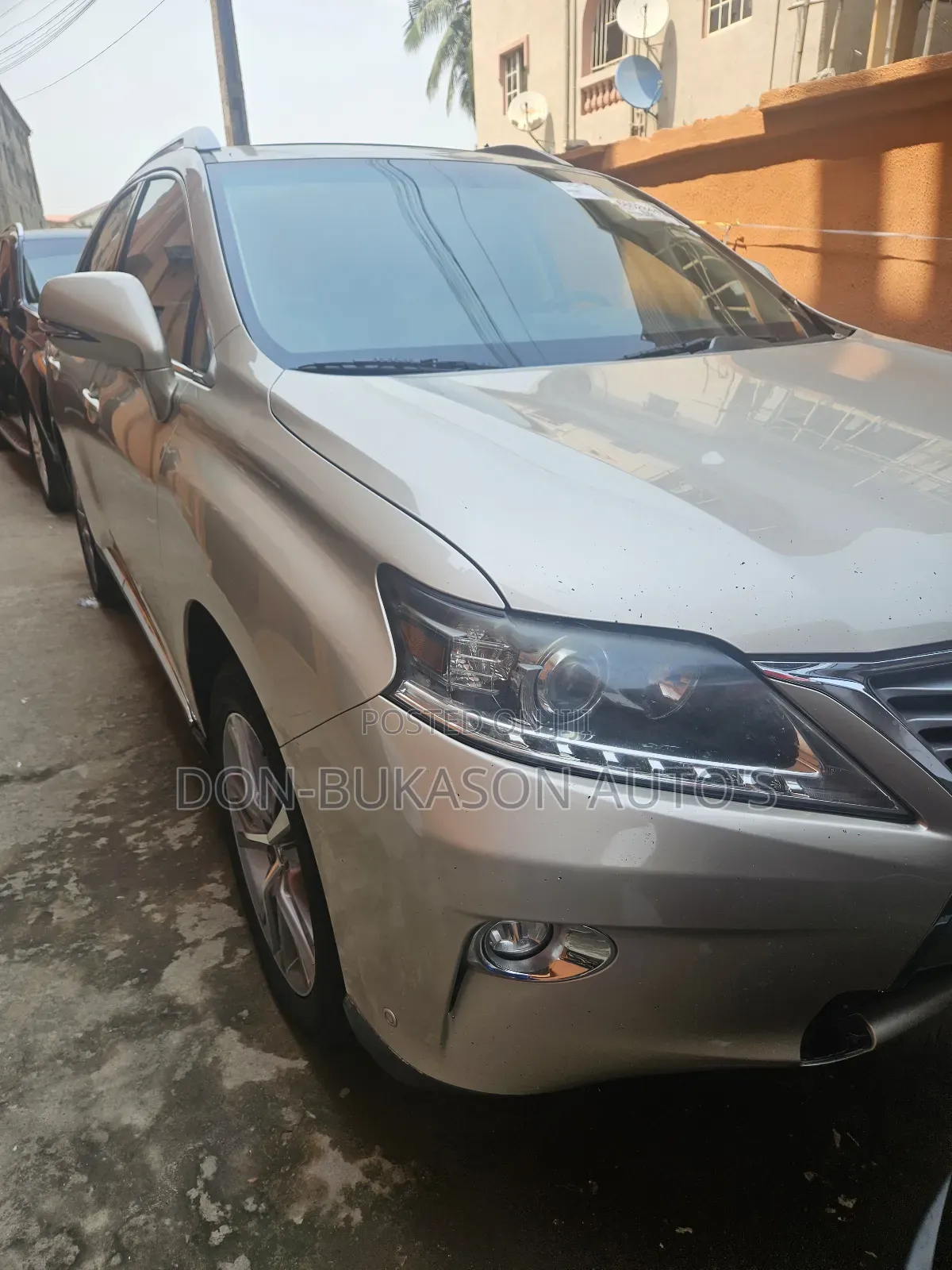 Lexus RX 2014 Gold