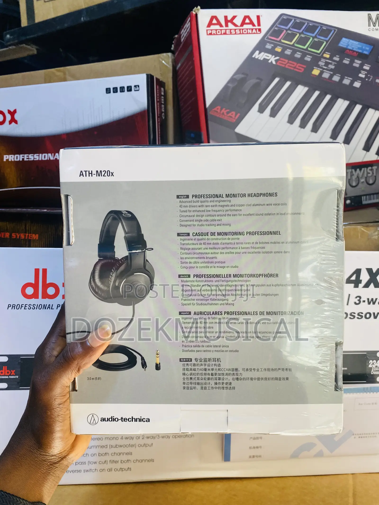 Audio Technica Ath-M20x Studio Headphone