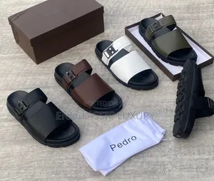 Pedro Luxury Men's Slippers Well Banded Package