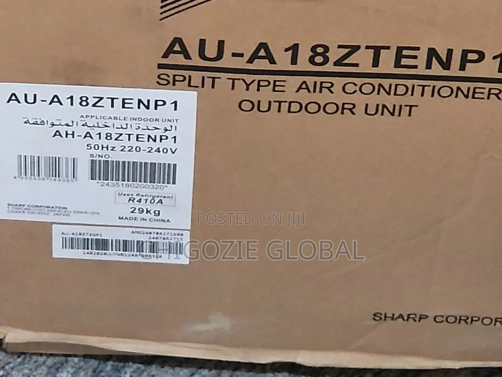 Sharp 2hp Split Units Ac