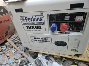 Silent 10kva Perkins Generator  Copper – Best for 3face Business