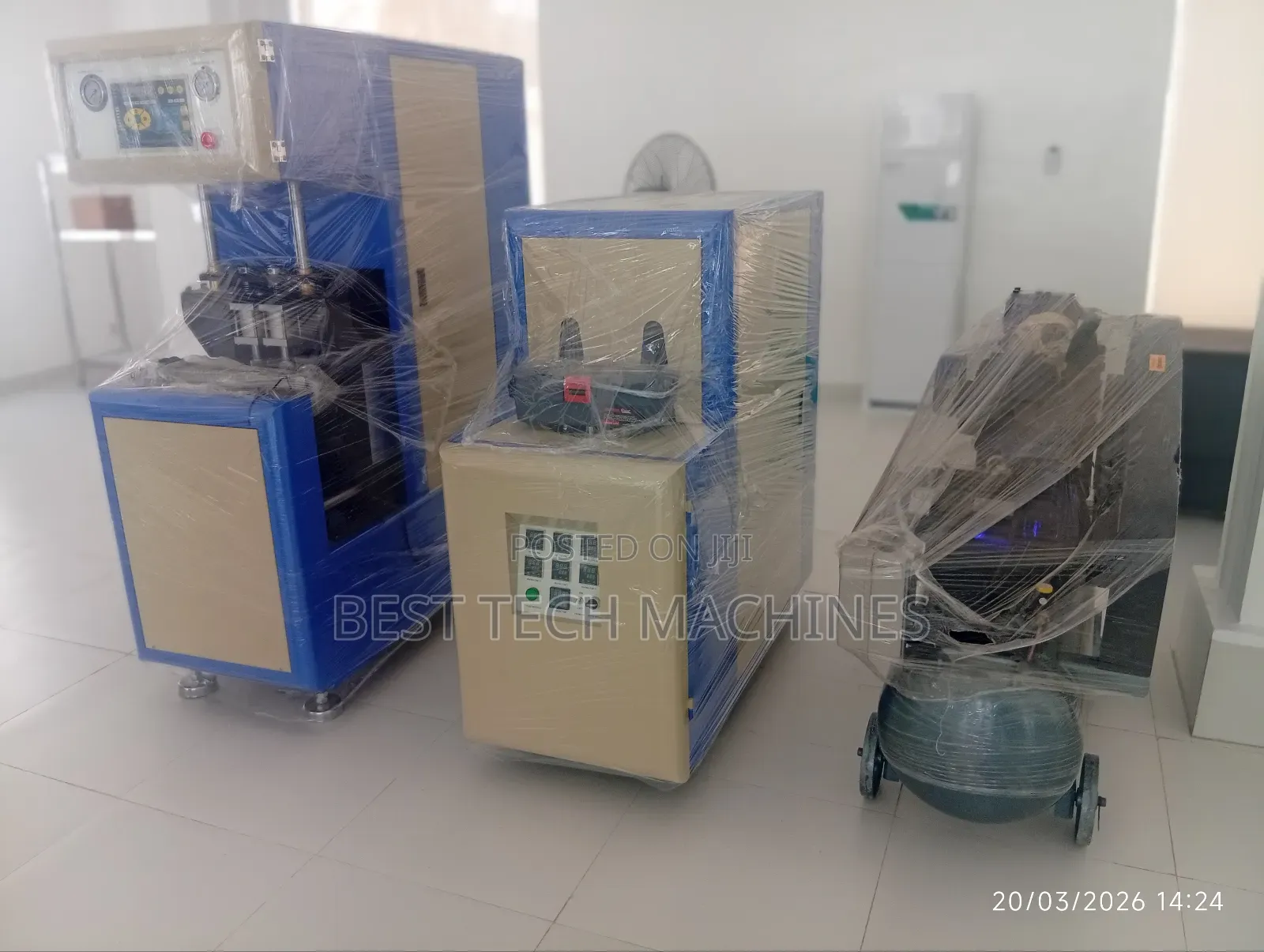 Plastic Bottle, Semi Automatic Pet Blowing Machine