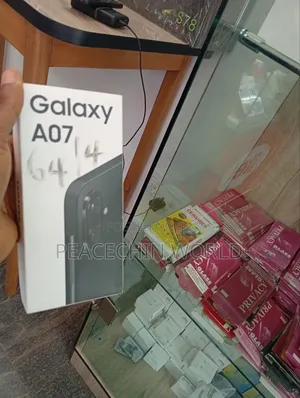 New Samsung Galaxy A07 4G 64 GB Black
