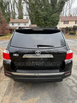 Toyota Highlander SE 3.5L 4WD 2013 Black