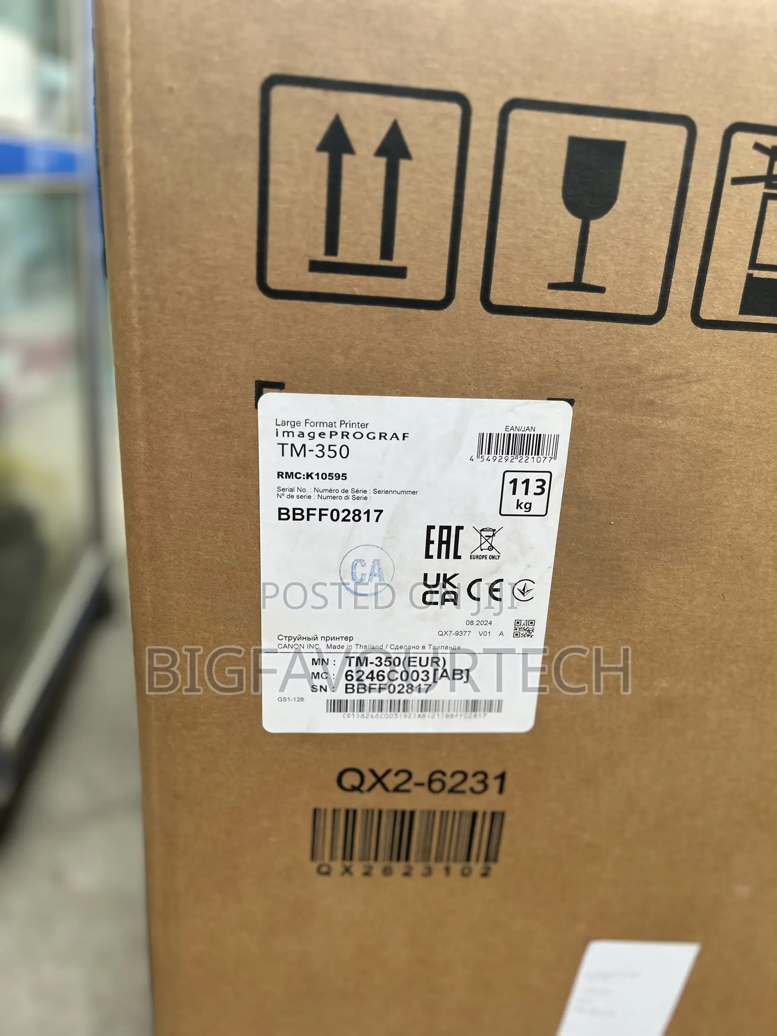 Canon Imageprograf Tm-350/355