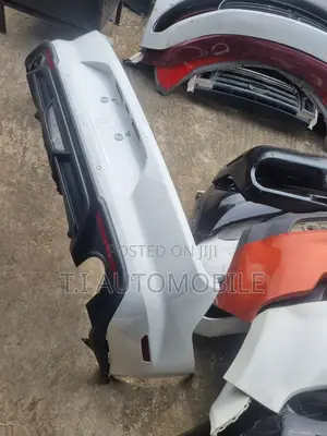 Rear Bumper With Sensors and Reflectors for Mustang 2018-2022