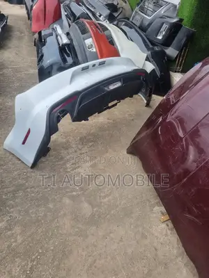 Complete Rear Bumper With Sensors and Reflectors for Ford Mustang 2022