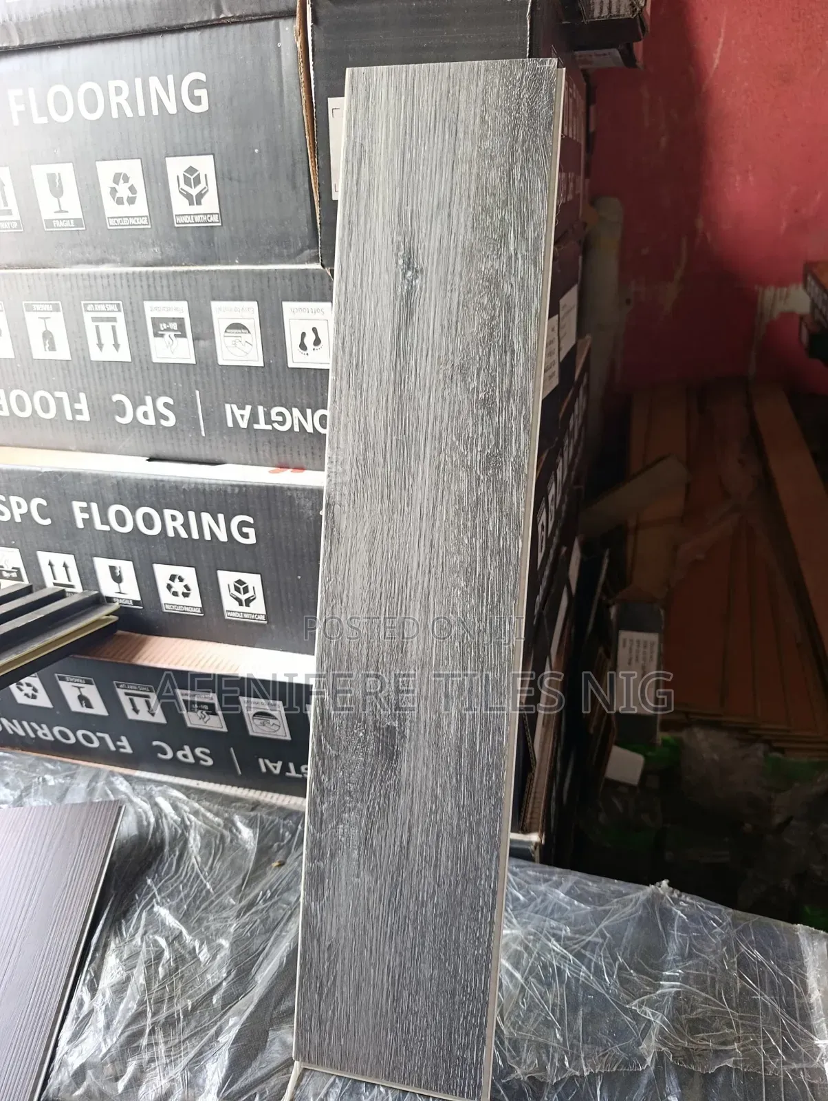 Herringbone SPC Wooden Floor