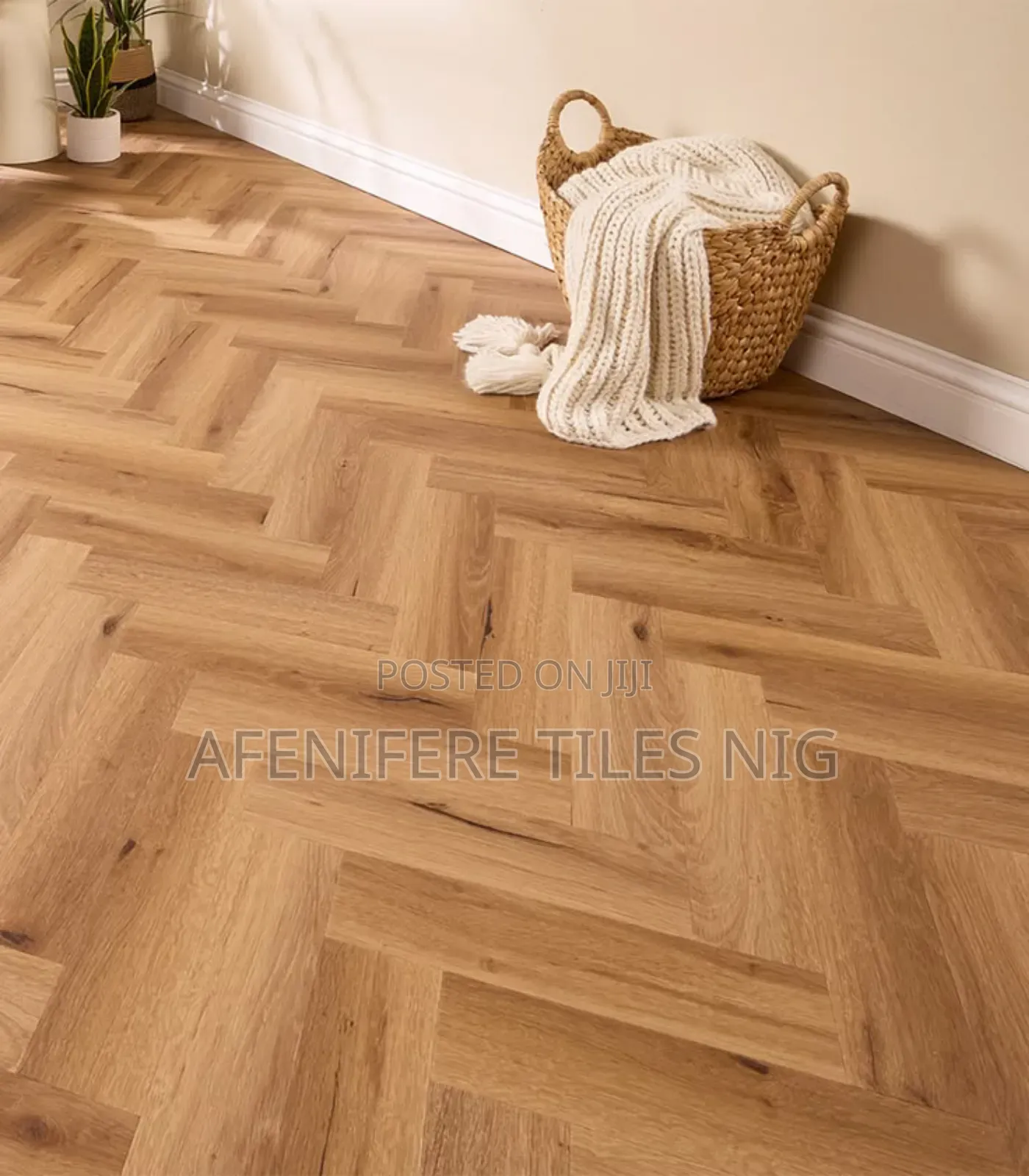 Herringbone SPC Wooden Floor