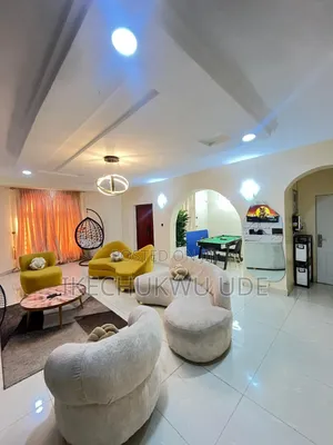 Furnished 3bdrm Apartment in Drol Apartment, Wuye for rent
