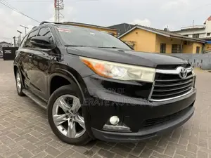 Toyota Highlander Limited V6 4x4 (3.5L 6cyl 6A) 2016 Black