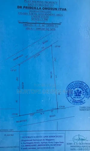A 2 Plot of Land With C of O at Orchid Road Couplag Estate Lekki Lagos
