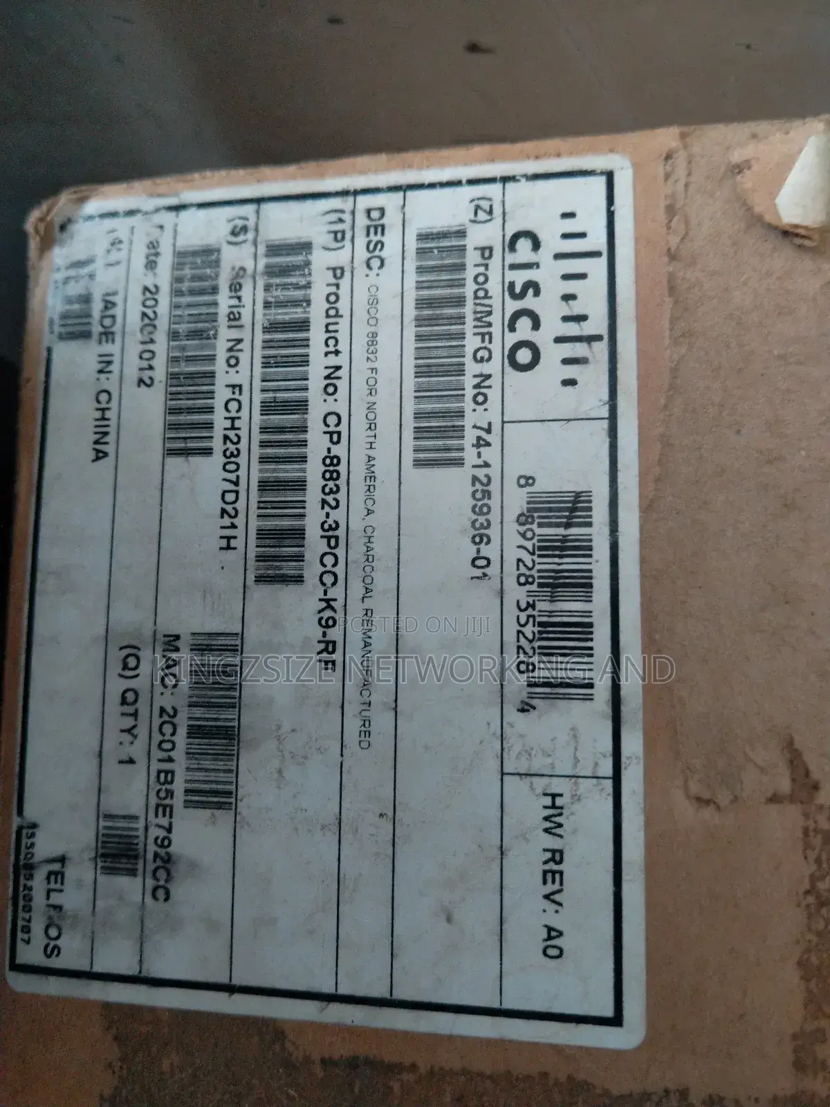 Cisco Ip Phone 8832-3pcc--Rf