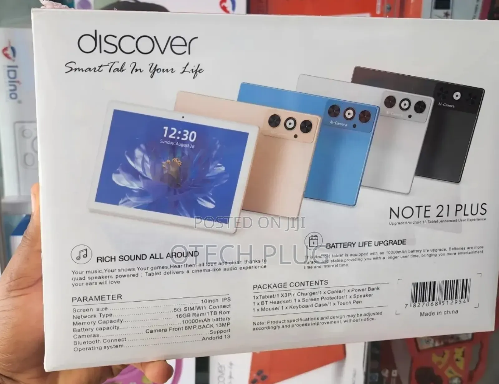 New Discover Note 21 Plus 1 TB Gray