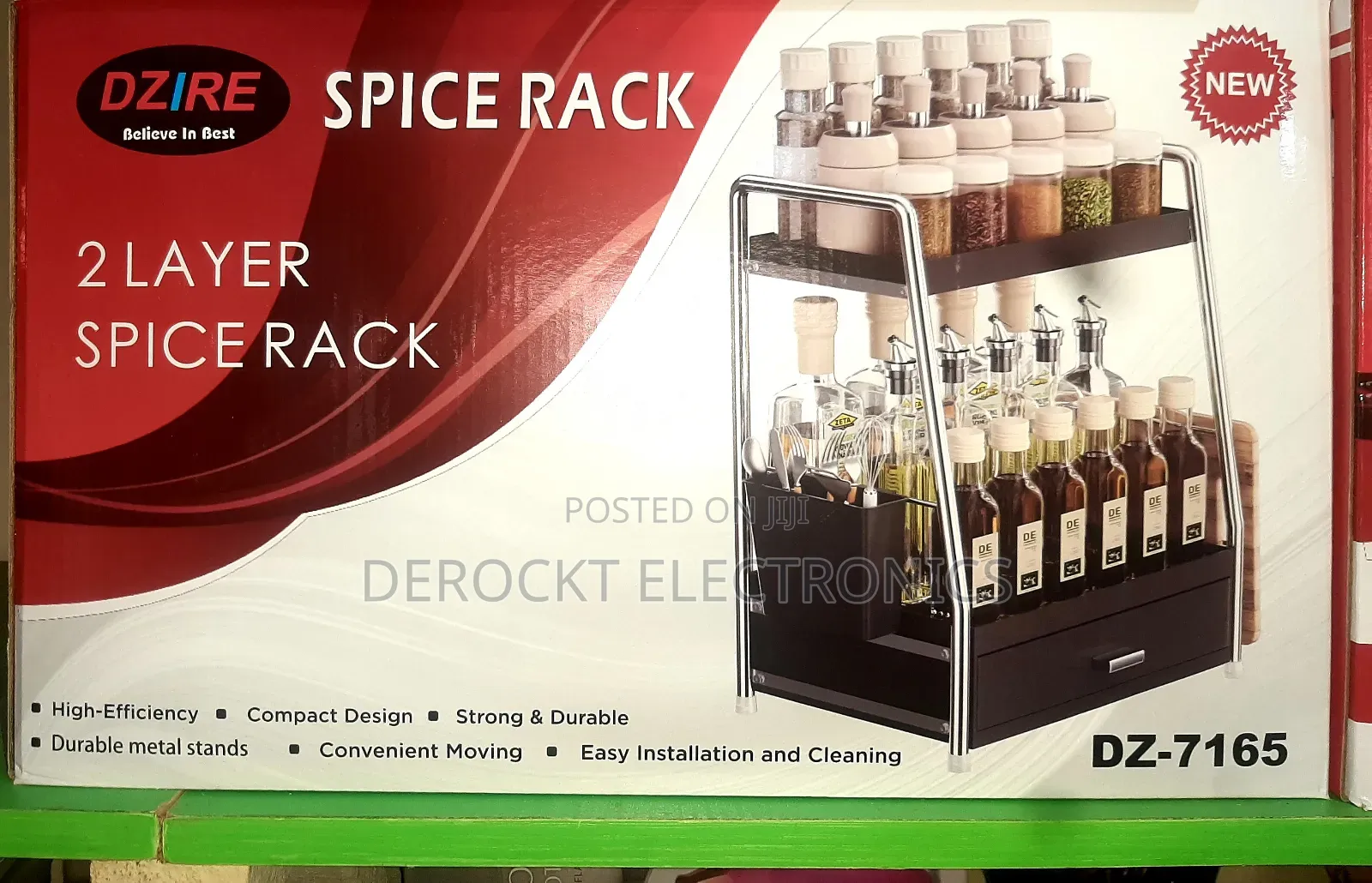 2 Layers Dzire Spice Rack
