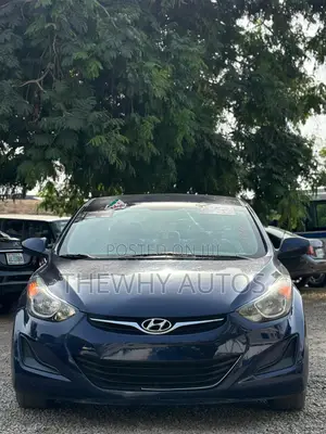 Hyundai Elantra Sport PZEV 4dr Sedan (2.0L 4cyl 6A) 2014 Blue