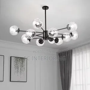 Modern Clear Glass Ball Pendant