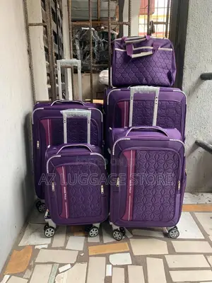 Set of 5 Fabric Quality Luxury Luggage Box