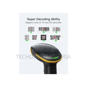 Inateck 1d/2d Bluetooth Barcode Scanner 2600mah Battery Screenscan