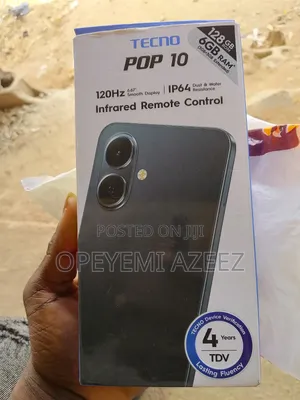 Tecno Pop 10 128 GB Gray