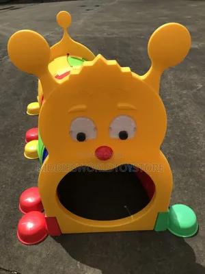 Kids Crawling Tunnels