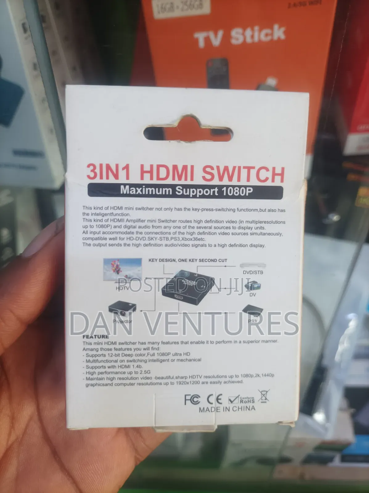 Hdml 3 To 1 Switch