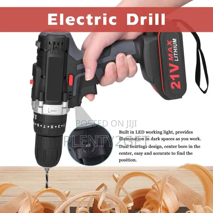 3in1 Multifuctional Electric Drill Set-2pcs Batteries