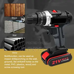 3in1 Multifuctional Electric Drill Set-2pcs Batteries