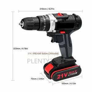 3in1 Multifuctional Electric Drill Set-2pcs Batteries