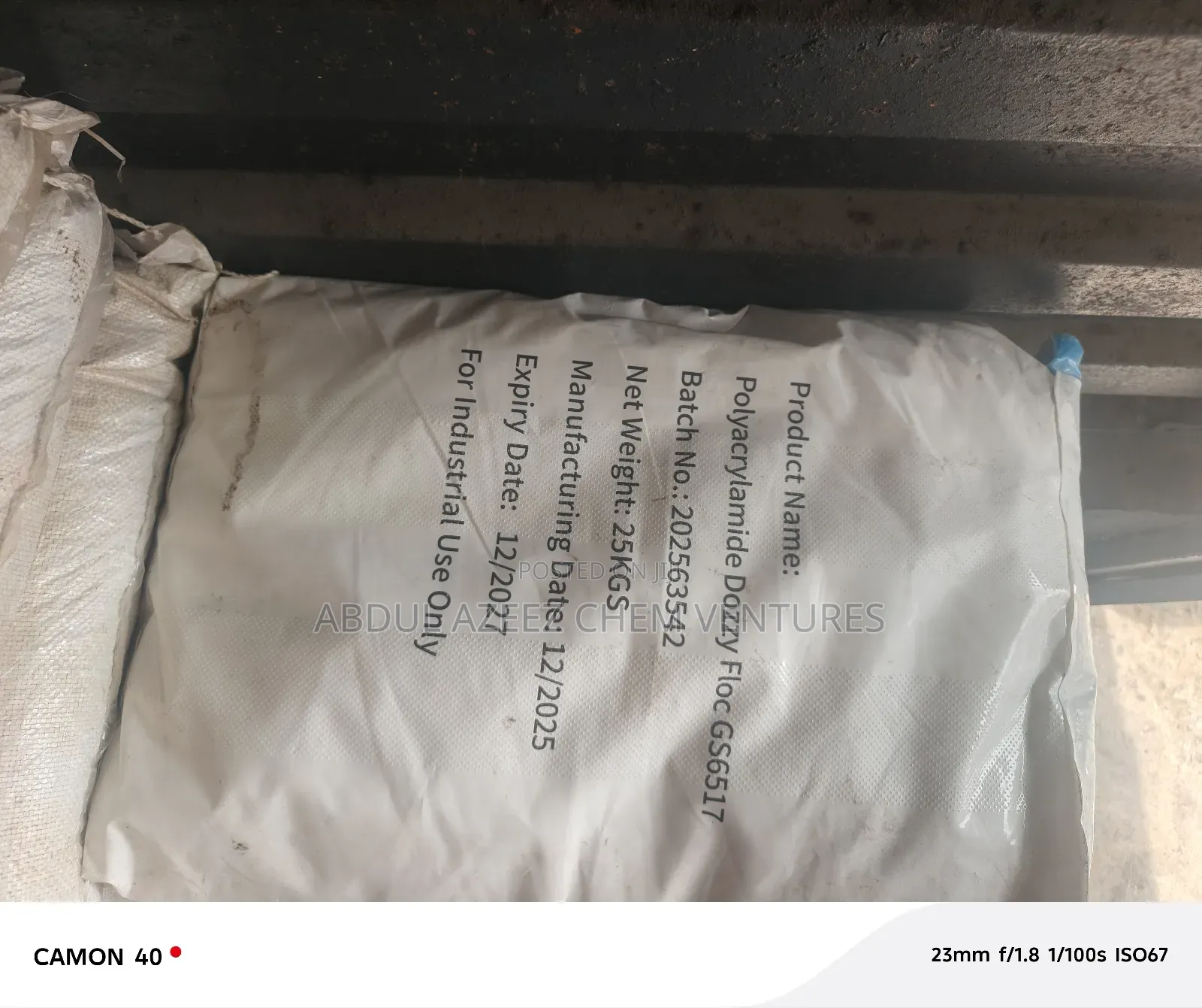 Polymer, Polyacrylamide ( Pam)
