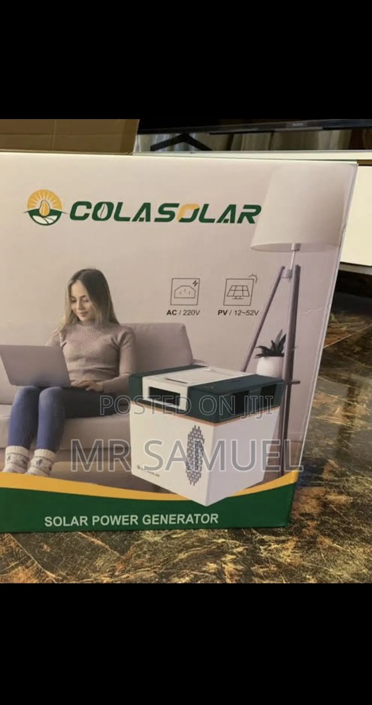 Original Cola 2000 Solar Generator