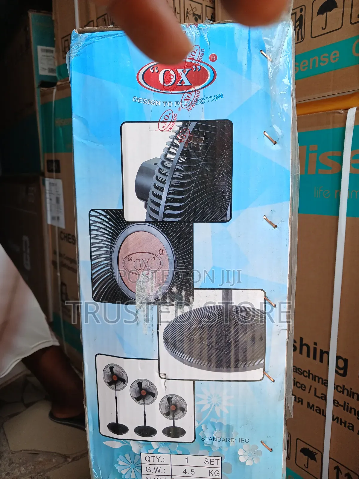 Ox 18" Plus Wall Fan