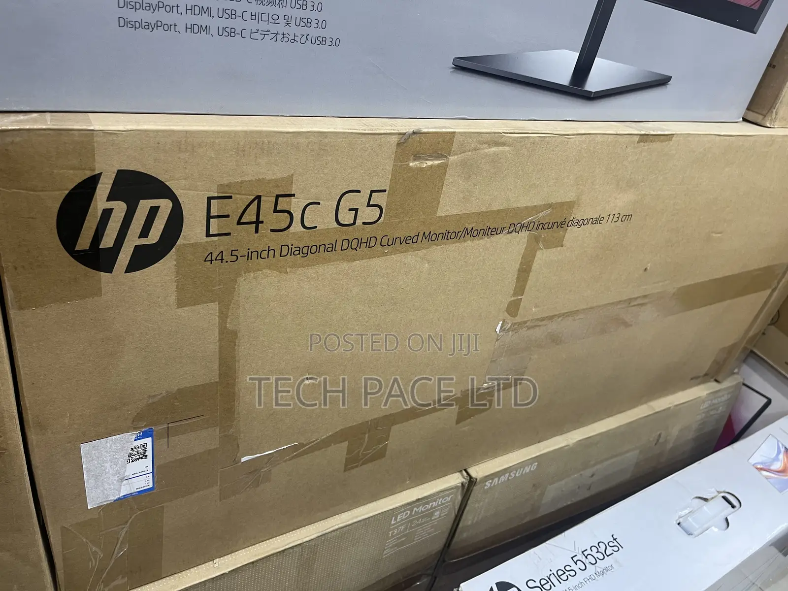 Hp E45c G5 DQHD Curved Monitor