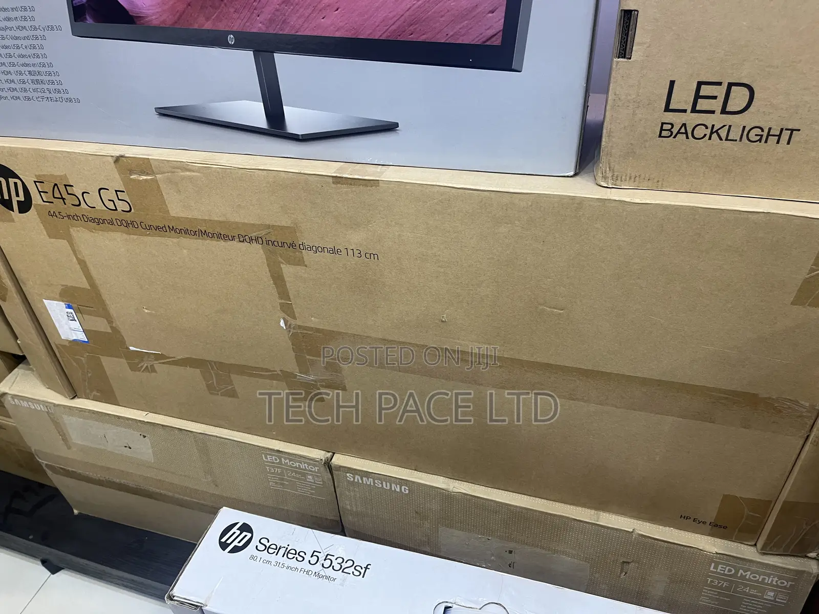 Hp E45c G5 DQHD Curved Monitor