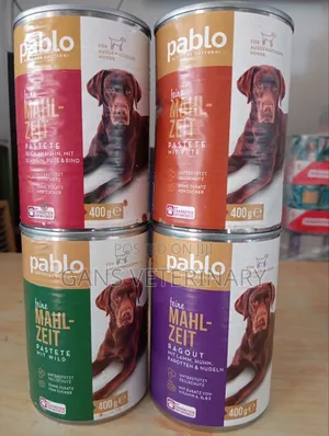 Pablo Dog Can Food