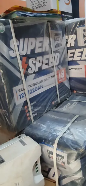 Original Super Speed 220ah Indian Tubular Battery
