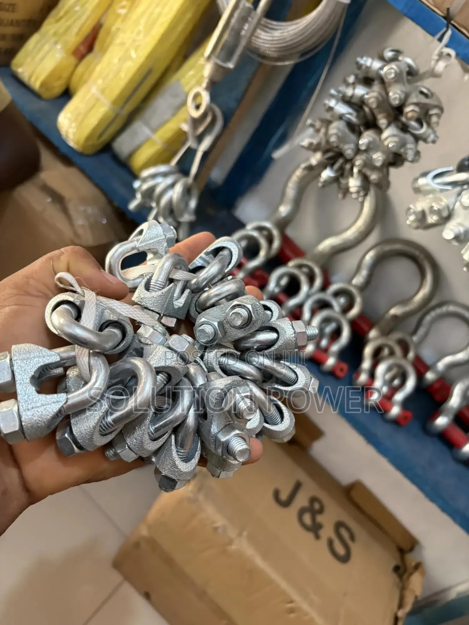 22mm Original U-Bolt Galvanize Wire Clamp