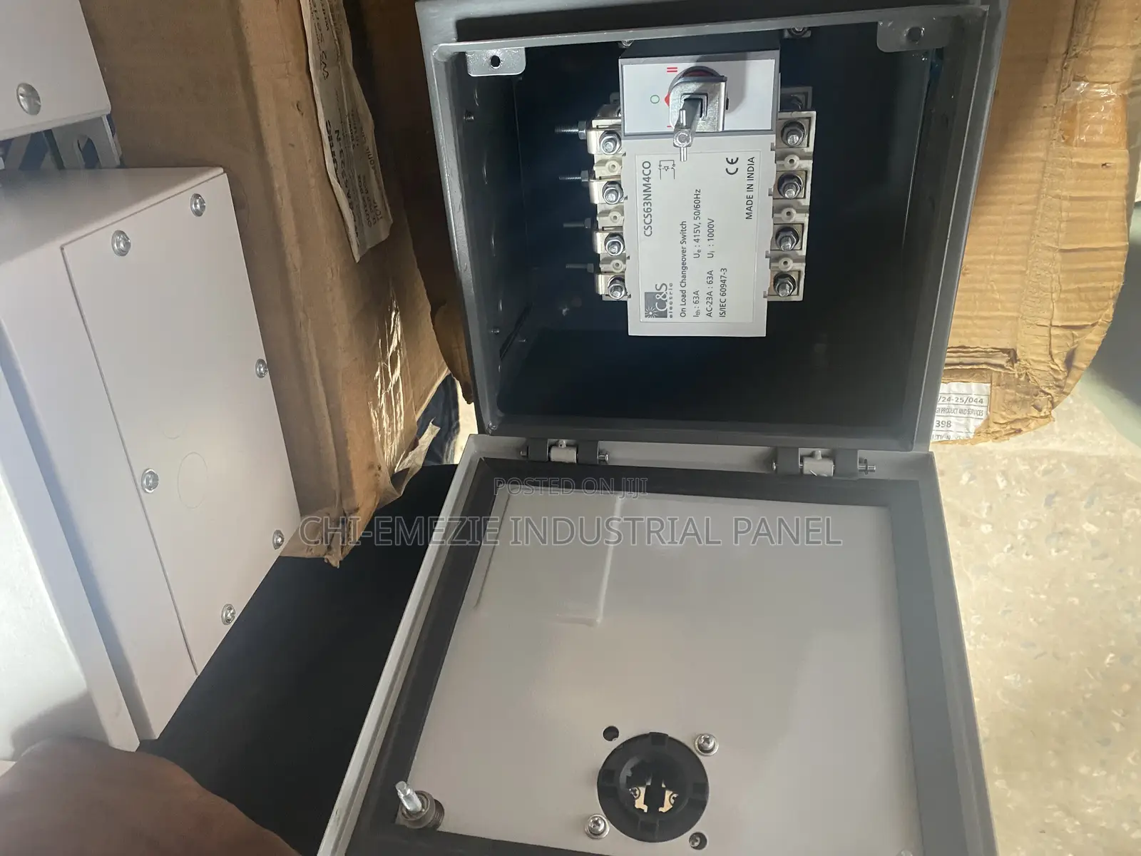 C S Electric 63a Changeover Switch – Strong Reliable Power Control