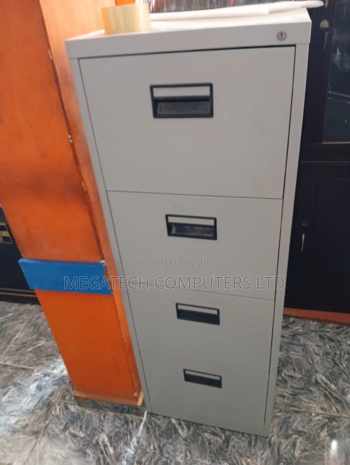 Four Drawer File Cabinet