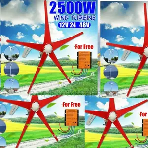 Buy High Efficiency: 2500w 48v Wind Turbine Built for Constant Current
