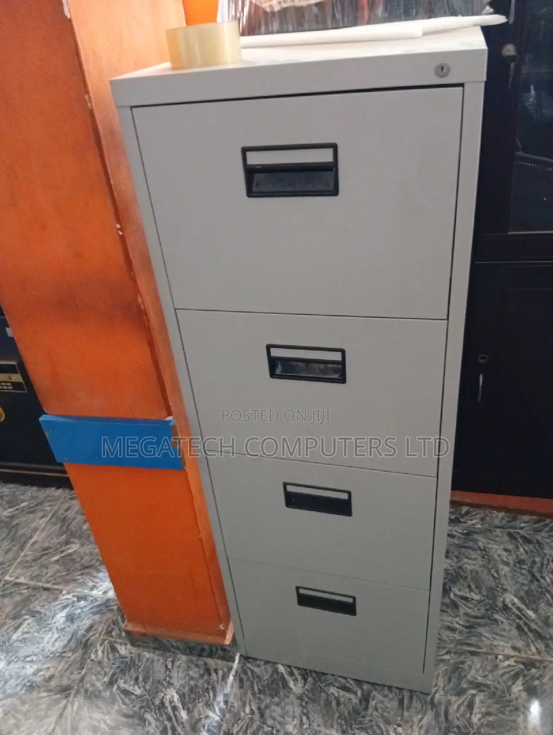 Four Drawer File Cabinet