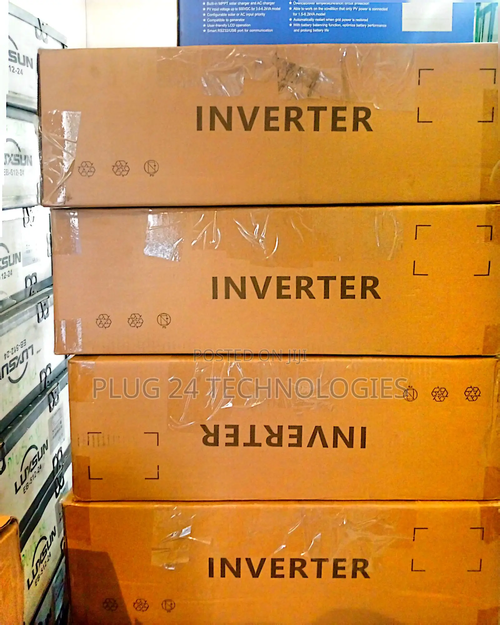 6.2kva Luxsun Inverter (With Parallel Cable and Kits)