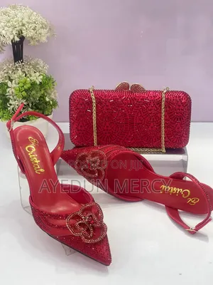 Party Shoes and Clutch Purse