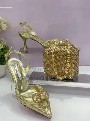 Party Shoes and Clutch Purse