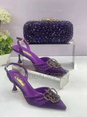 Party Shoes and Clutch Purse