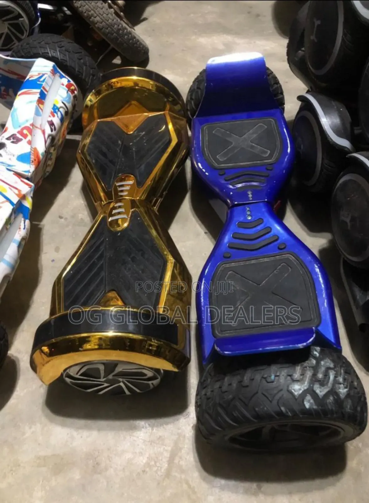 Two-Wheel Self-Balancing Hoverboard Scooter. (Super Gear)