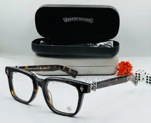 Quality Chrome Heart Glasses