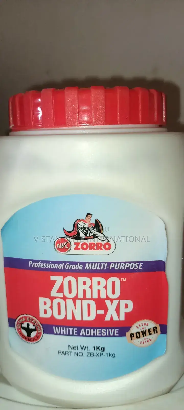 White Adhesive Bond