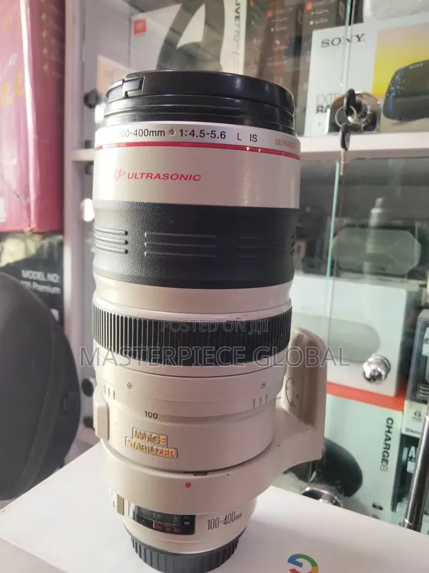Ultrasonic Canon Zoom Lens Ef 100-400mm 1:4.5-5.6 L Is for sale