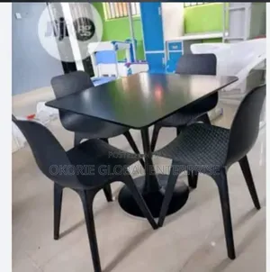 Restuarant Dining Set of 4 Chairs Available in Massive Quantities